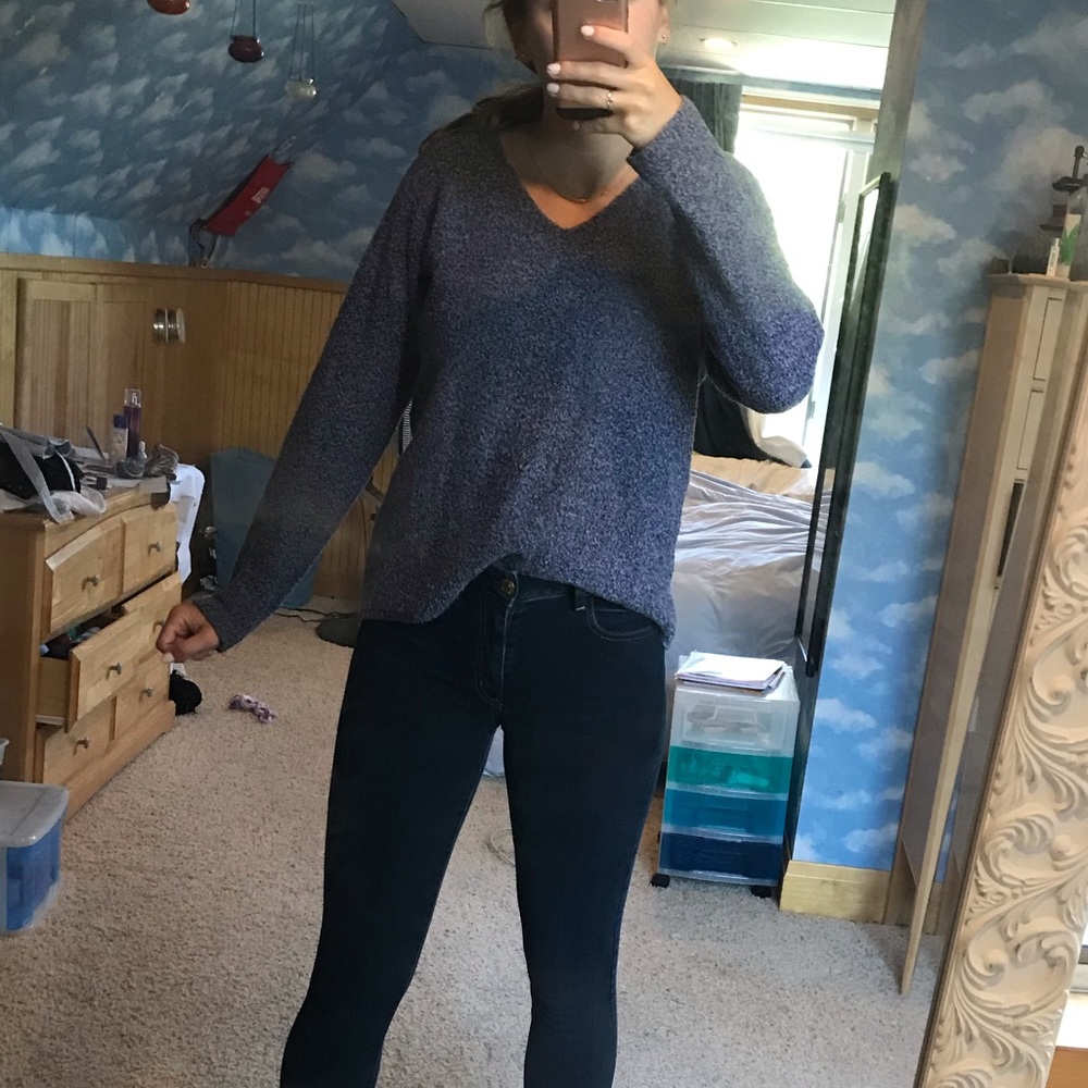 Eileen Fisher wool and cashmere sweater